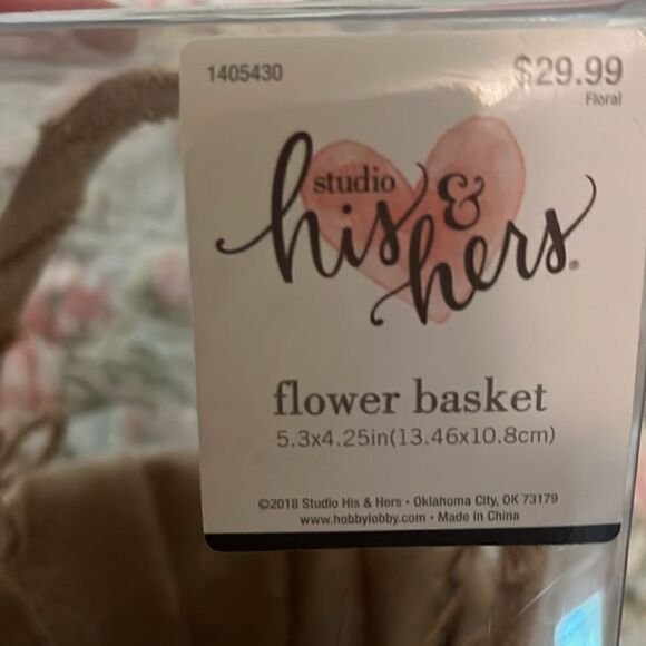 Flower basket for wedding - Picture 2 of 5